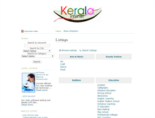 Tablet Screenshot of keralainfonet.com